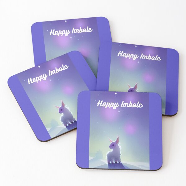 Item preview, Cute lamb in a field Happy Imbolc designed and sold by rockate.