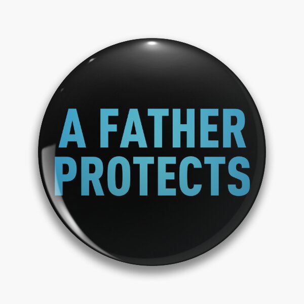 Item preview, A Father Protects (Original - Black BG) designed and sold by FilipeFerreira.