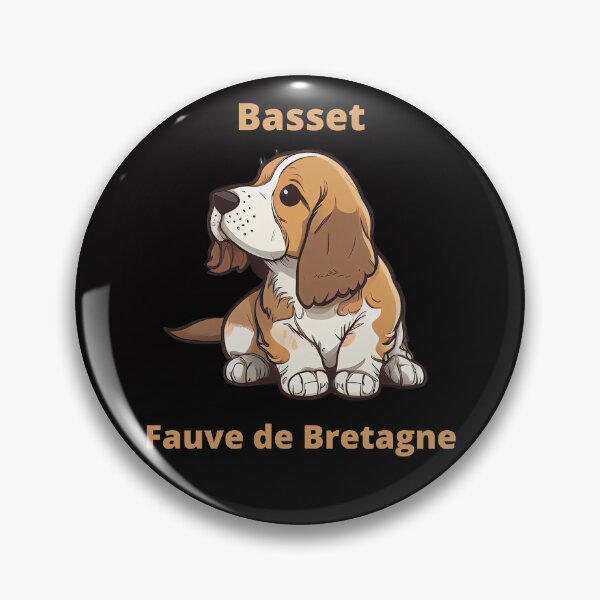 Item preview, Basset fauve de Bretagne puppy, cute dog for dog lover designed and sold by schizarty.