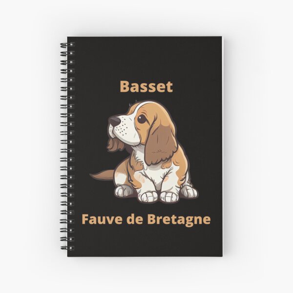 Aperçu de l'œuvre Chiot Basset fauve de Bretagne, chien mignon pour amoureux des chiens créée et vendue par schizarty.