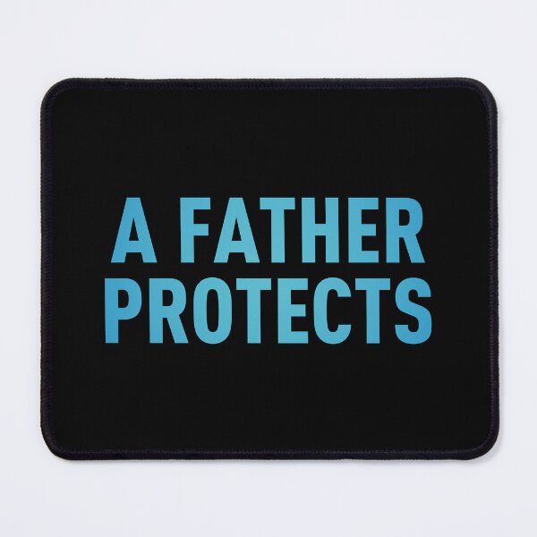 Item preview, A Father Protects (Original - Black BG) designed and sold by FilipeFerreira.