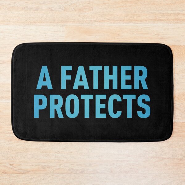Item preview, A Father Protects (Original - Black BG) designed and sold by FilipeFerreira.