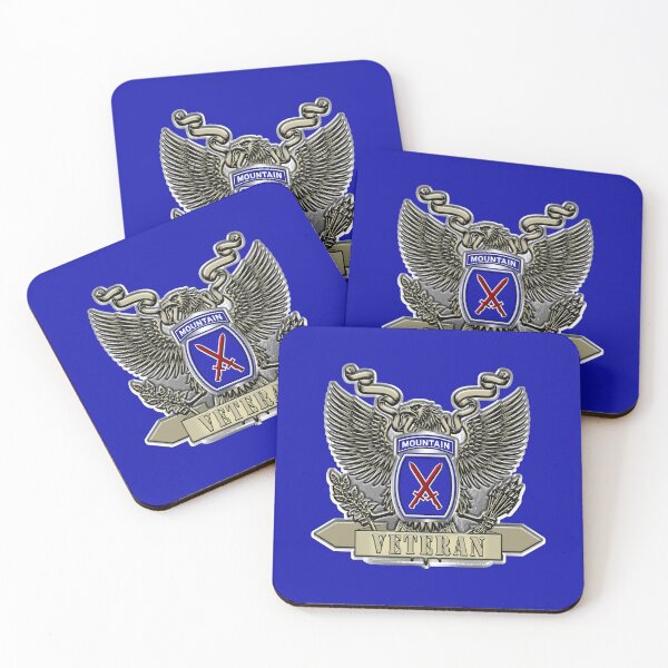 Item preview, 10th Mountain Division Veteran designed and sold by SoldierAlways.