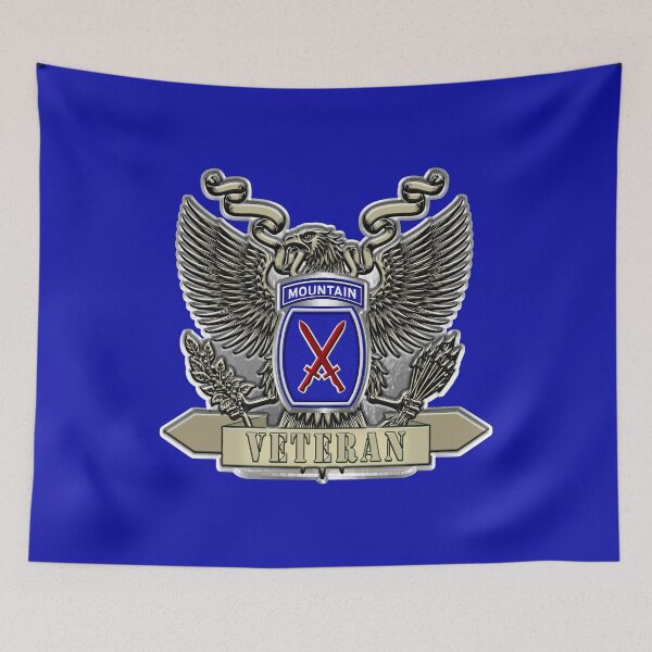 Item preview, 10th Mountain Division Veteran designed and sold by SoldierAlways.