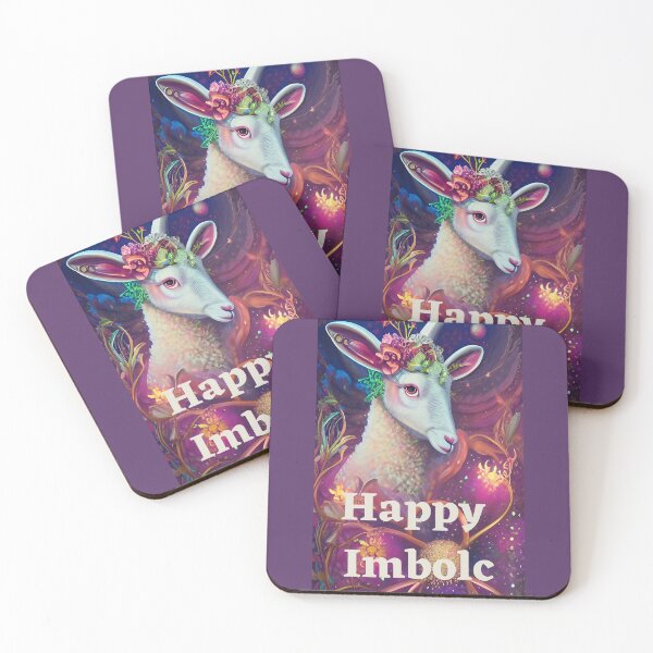 Item preview, Happy Imbolc Magic lamb designed and sold by rockate.