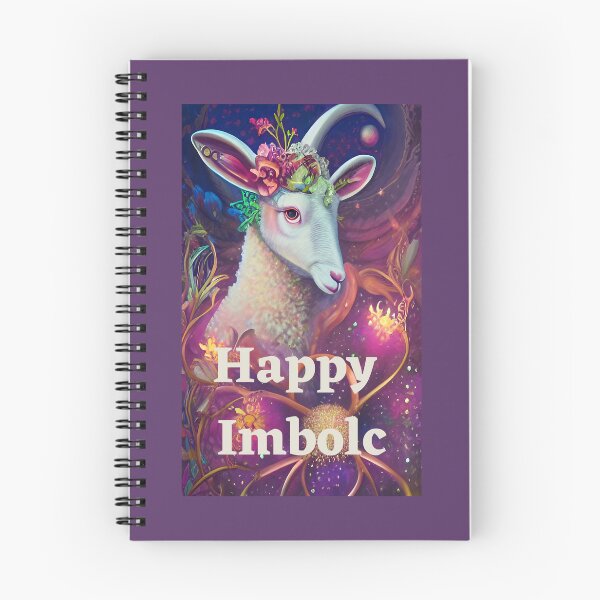 Item preview, Happy Imbolc Magic lamb designed and sold by rockate.