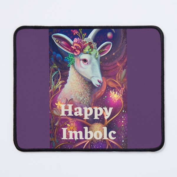 Item preview, Happy Imbolc Magic lamb designed and sold by rockate.