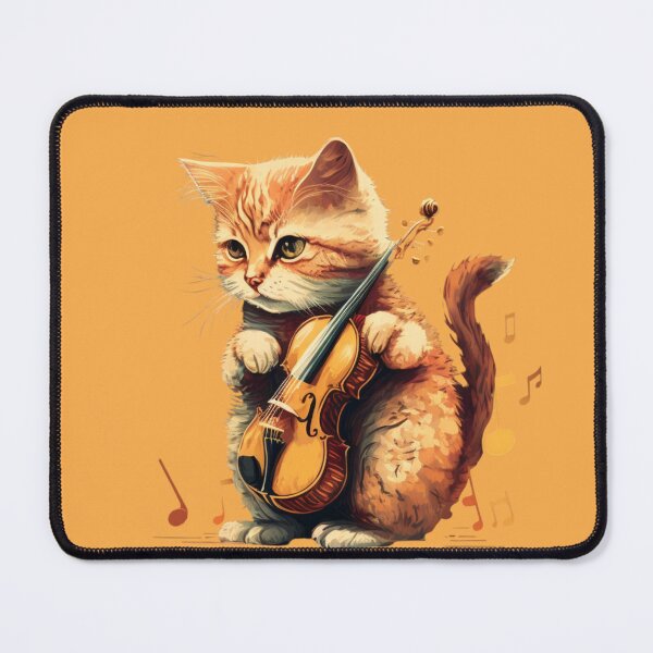Item preview, Violinist Cat designed and sold by Musicianst0re.