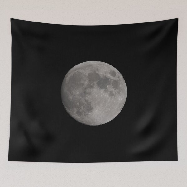 Item preview, Moon Waxing Gibbous in Winter Sky designed and sold by Sue Robinson.
