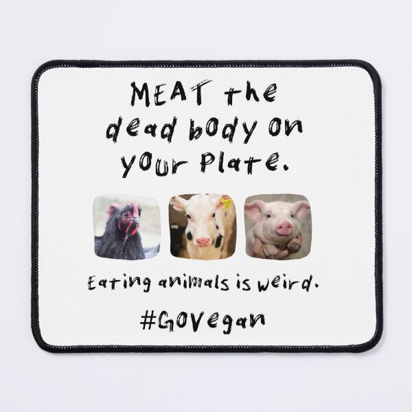Item preview, MEAT the dead body on your plate designed and sold by quinnhopp.