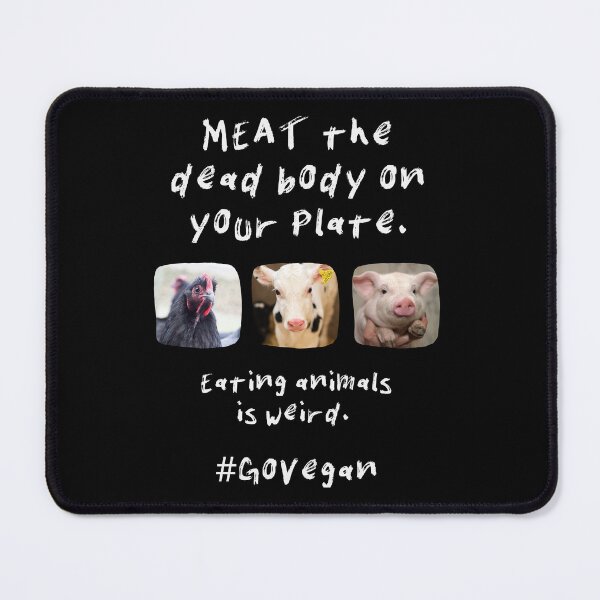 Item preview, MEAT the dead body on your plate designed and sold by quinnhopp.