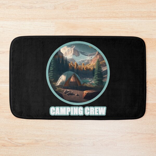 Item preview, Camping Crew Outdoor Sunset Summer Camp designed and sold by smartrocket.