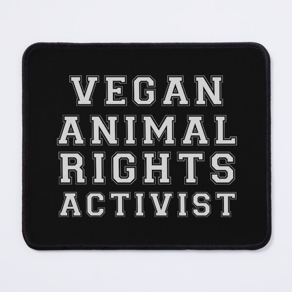 Item preview, Vegan Animal Rights Activist 2 (white text) designed and sold by quinnhopp.