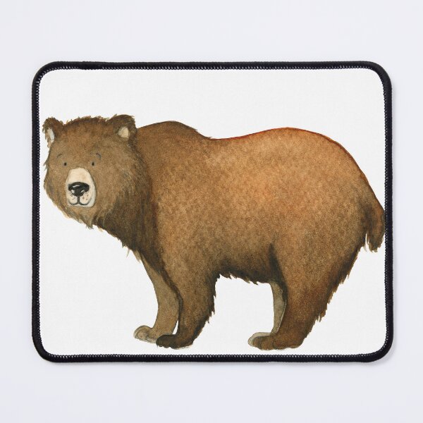 Item preview, brown bear designed and sold by vmillustration.