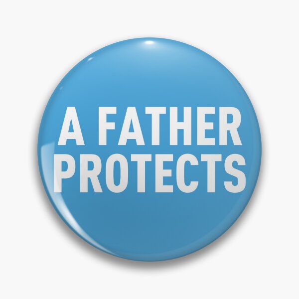 Item preview, A Father Protects (Blue BG) designed and sold by FilipeFerreira.