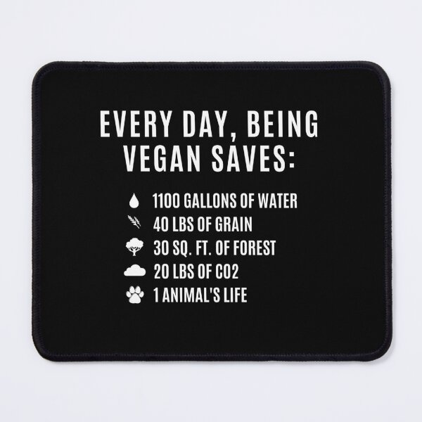 Item preview, Every day, being vegan saves... designed and sold by quinnhopp.