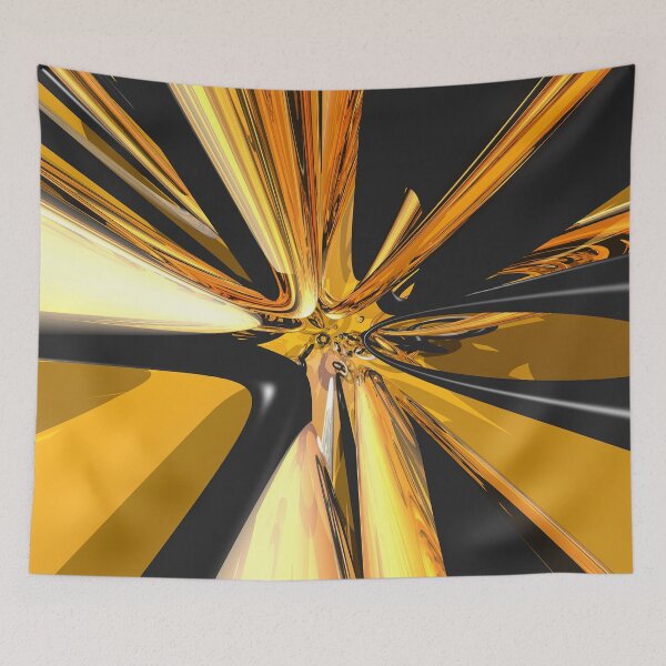 Item preview, Black And Gold 3D Abstract designed and sold by Phil Perkins.
