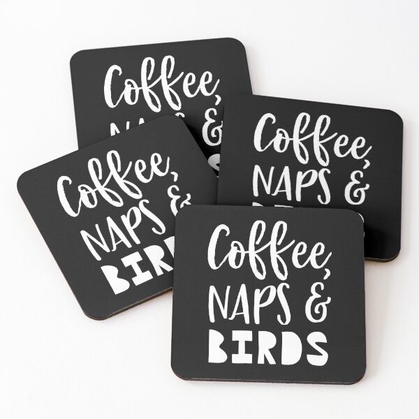 Item preview, coffee, naps and birds designed and sold by jazzydevil.