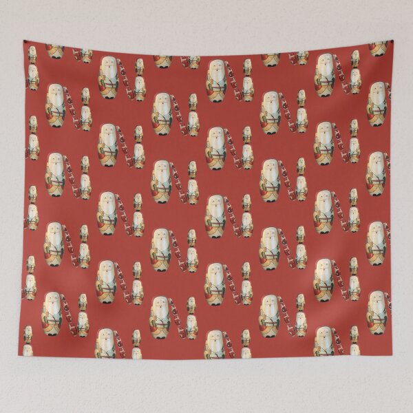Item preview, Nesting Dolls of Santa - Vintage Christmas Decorations designed and sold by EveryDayDabble.