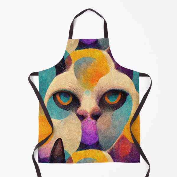 Item preview, Siamese cat, digital art, illustration, pastel colors designed and sold by PurpleHydrogen.