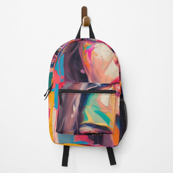 Item preview, Vibrant Portrait - Colorful Complexion - Oil Painting Masterpiece designed and sold by WBP Mart.