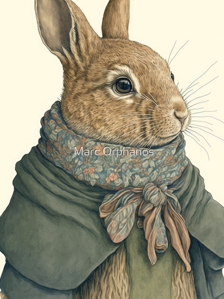 Thumbnail 4 of 4, iPhone Case, Wayfaring Rabbit designed and sold by themeco.
