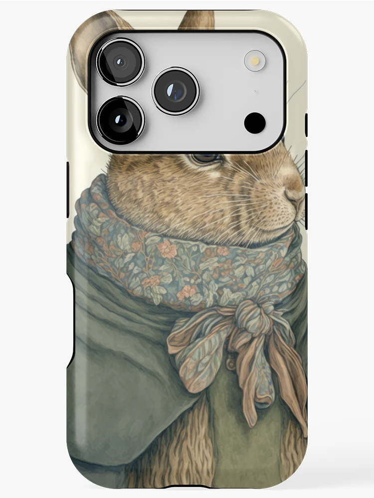 Thumbnail 1 of 4, iPhone Case, Wayfaring Rabbit designed and sold by Marc Orphanos.