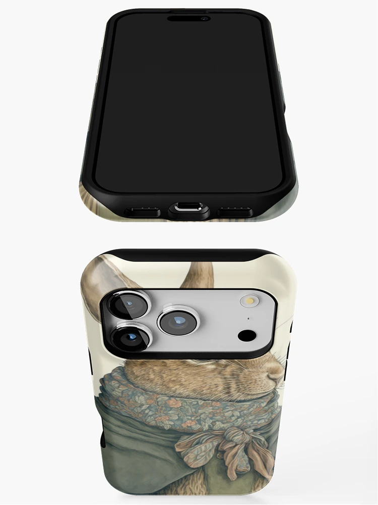 Thumbnail 3 of 4, iPhone Case, Wayfaring Rabbit designed and sold by Marc Orphanos.