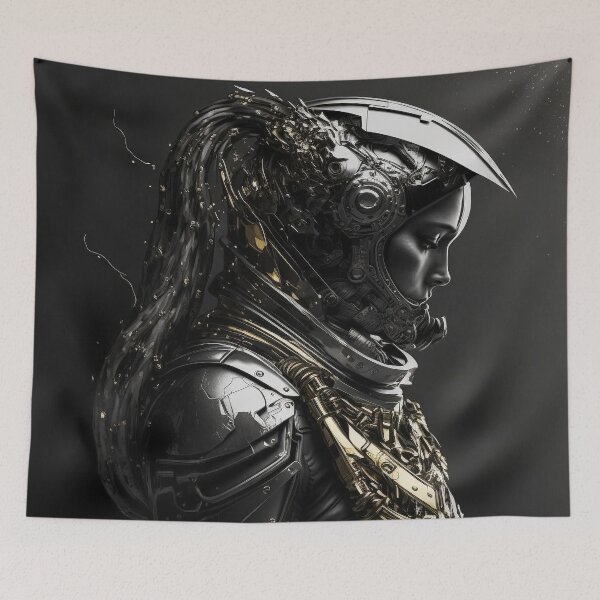 Item preview, a dreaming astronaut looking at space and the milky way 3 designed and sold by popurbanart.