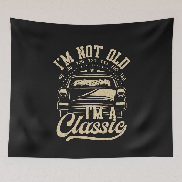 Item preview, Vintage I'm Not Old I'm A Classic Funny Car Lover Quote designed and sold by Best Designer.