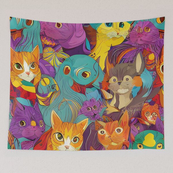 Item preview, Weird Cats designed and sold by Bizaire.