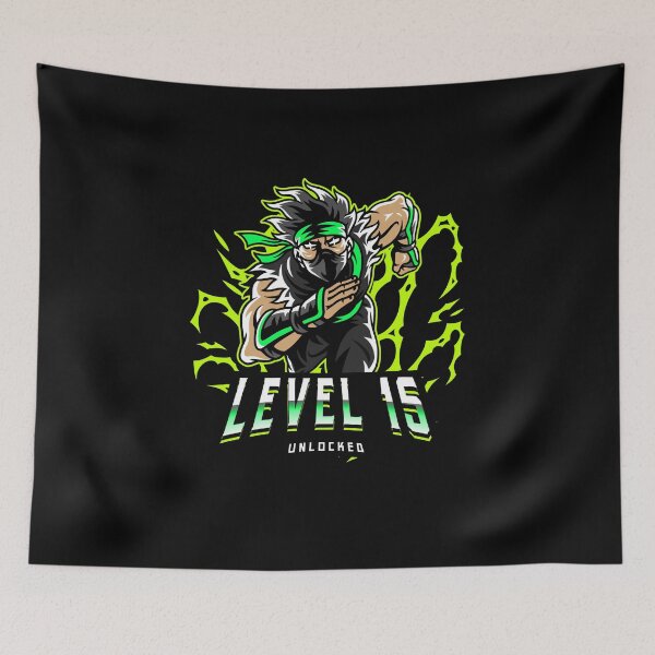 Item preview, Level 15 Unlocked Ninja designed and sold by SamuraiGaming.