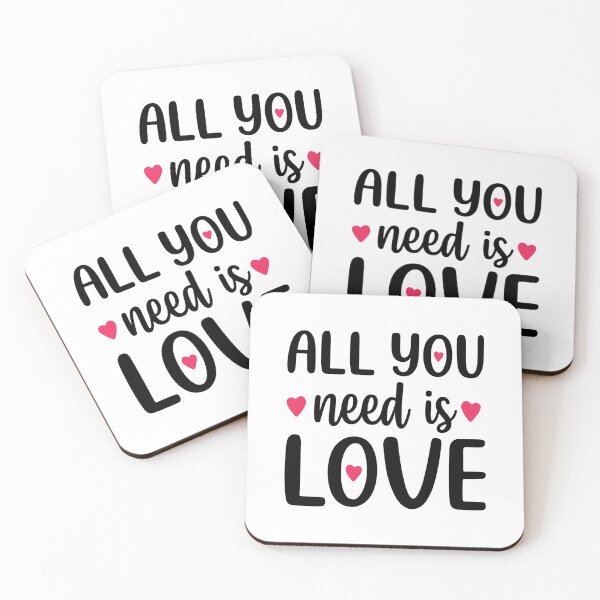 Item preview, All You Need Is Love (White Edition) designed and sold by GlowtalkDesign.