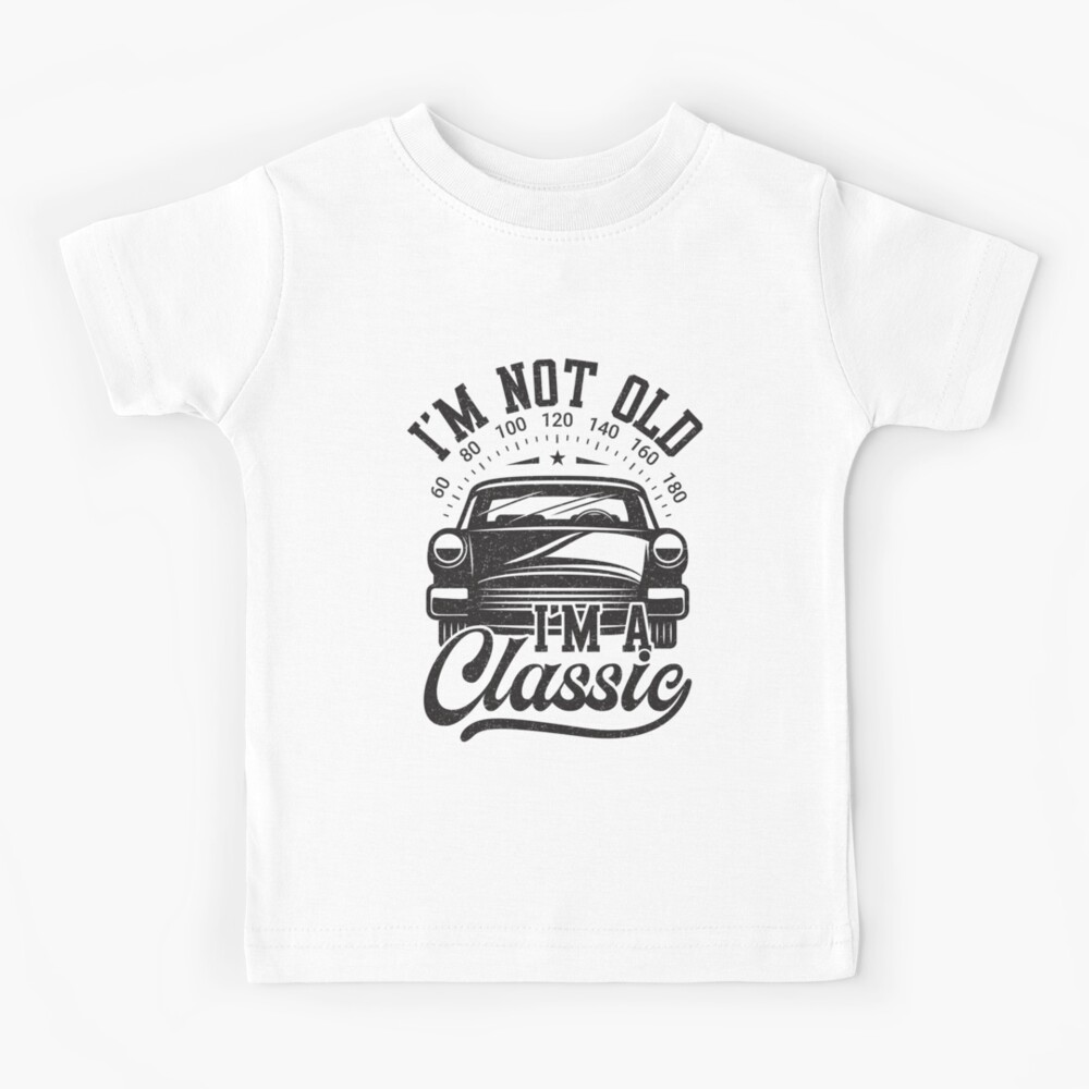 Vintage I'm Not Old I'm A Classic Funny Car Lover Quote