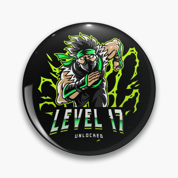 Item preview, Level 17 Unlocked Ninja designed and sold by SamuraiGaming.