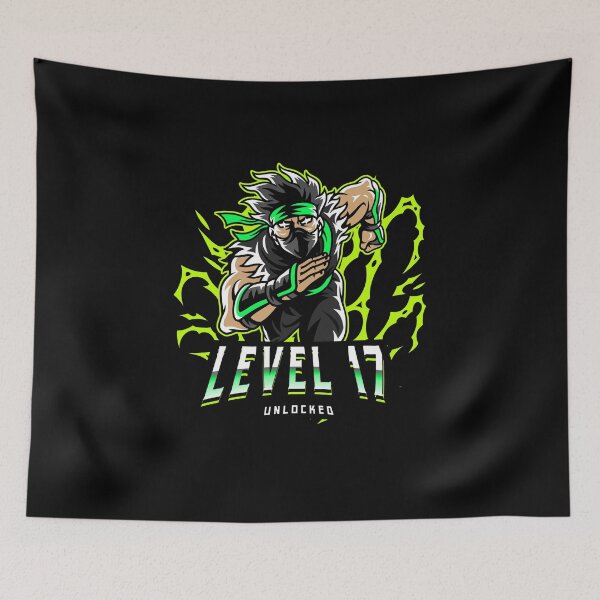 Item preview, Level 17 Unlocked Ninja designed and sold by SamuraiGaming.