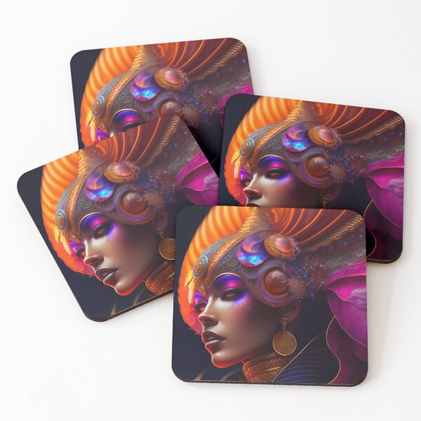 Item preview, Warrior woman Goddess, colorfull concept art designed and sold by MarcusPetrus.