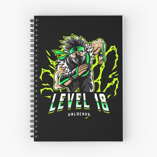 Item preview, Level 18 Unlocked Ninja designed and sold by SamuraiGaming.