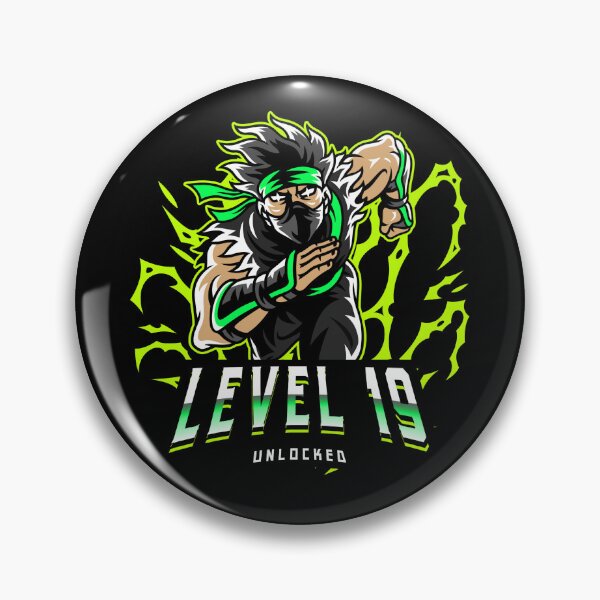 Item preview, Level 19 Unlocked Ninja designed and sold by SamuraiGaming.