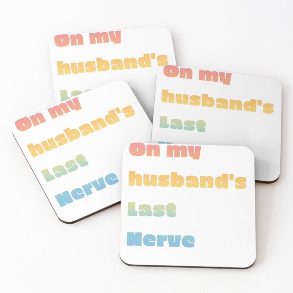 Item preview, On My Husband's Last Nerve Cute & Funny Shirt For Wifes  designed and sold by Latmassology.