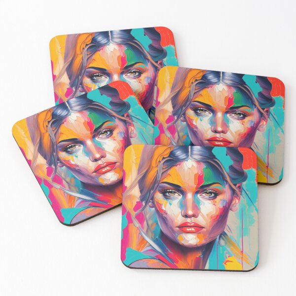 Item preview, Colorful Complexion - Oil Painting Masterpiece - A Touch of Color designed and sold by WBP Mart.