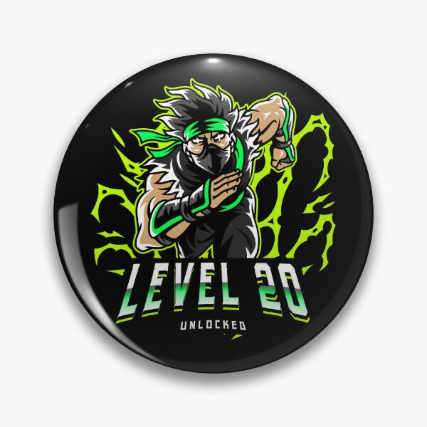 Item preview, Level 20 Unlocked Ninja designed and sold by SamuraiGaming.