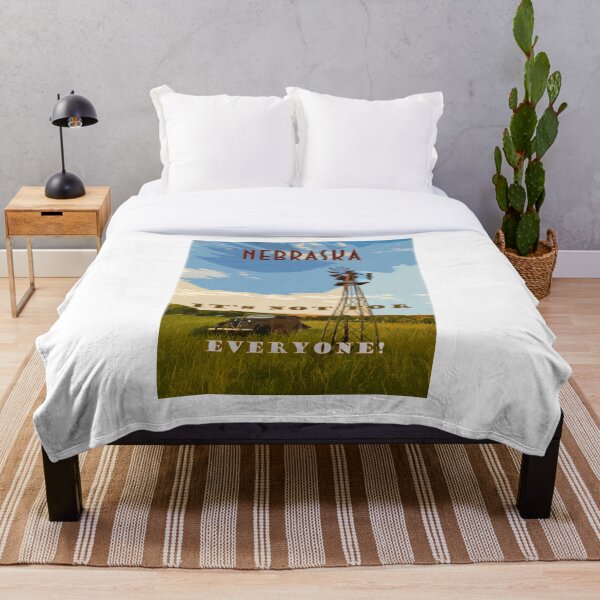 Item preview, Nebraska Funny Travel Poster designed and sold by loggeron30.