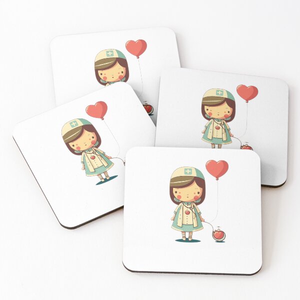 Item preview, Cute Nurses Valentines Day  designed and sold by CoupleSnack.