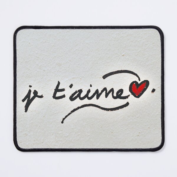Item preview, hand written je t`aime   designed and sold by kallyfactory.