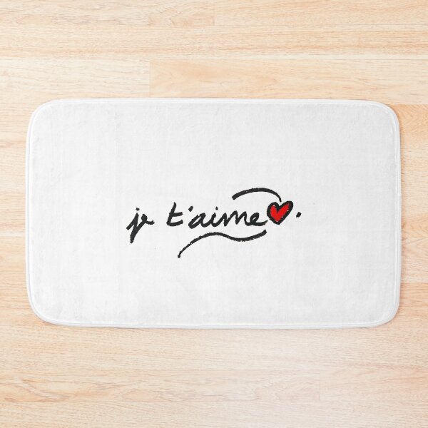 Item preview, hand written je t`aime   designed and sold by kallyfactory.