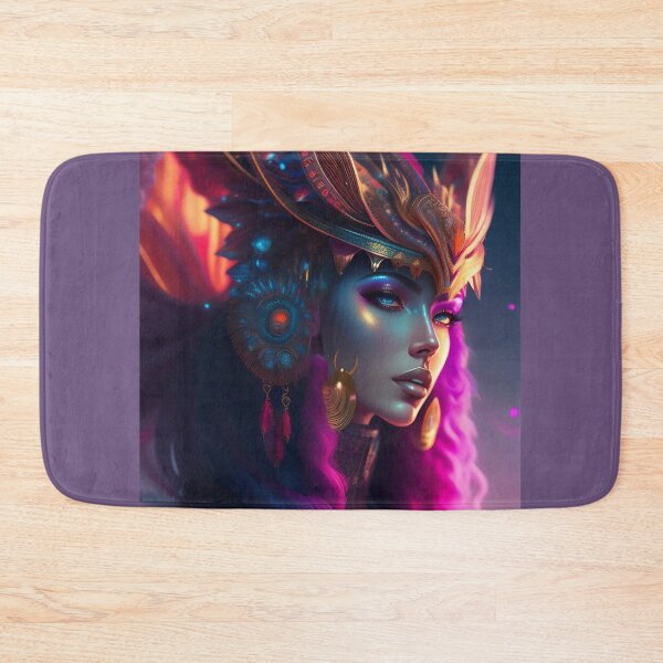 Item preview, Warrior woman Goddess, colorfull concept art designed and sold by MarcusPetrus.