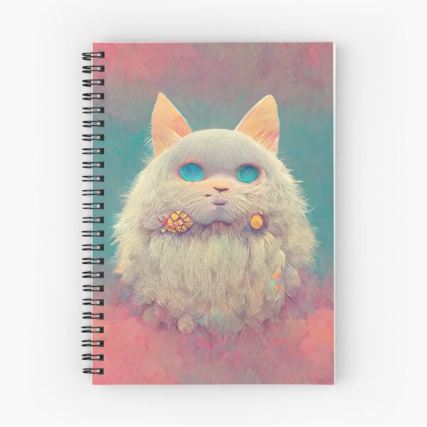 Item preview, Cute Persian cat, digital art, illustration, pastel colors designed and sold by PurpleHydrogen.