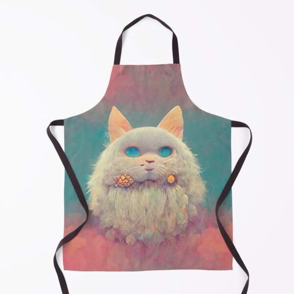 Item preview, Cute Persian cat, digital art, illustration, pastel colors designed and sold by PurpleHydrogen.