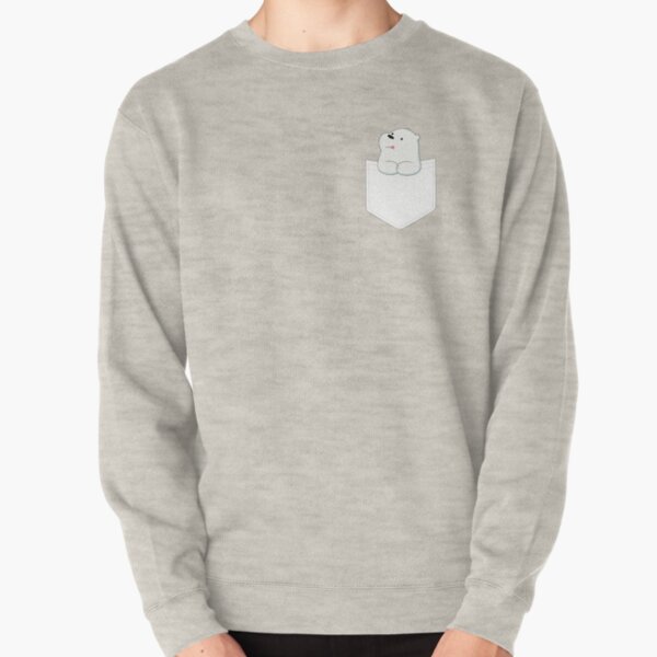 Polar in a pocket Pullover Sweatshirt